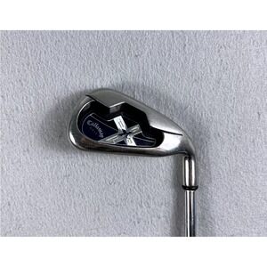 Callaway X-18 6 Iron Single Club Uniflex Steel Shaft Right Handed Silver Blue